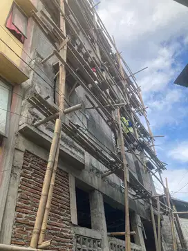 bambu dan kayu kaso GRATIS