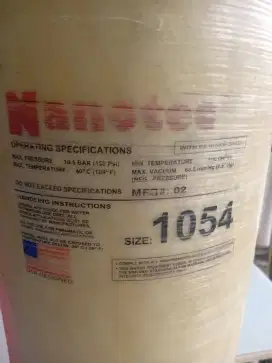 Tabung filter air Nanotec  FRP size 1054