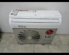 Ac bekas LG inverter 1/2 pk R32, midea 1/2 pk r410