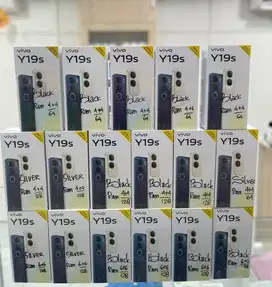 Baru...Vivo Y19s Ram 4/128 Garansi Resmi (Warna : Black)