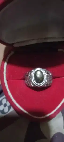 Jual cepat batu akik/permata black safir golden