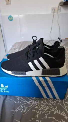 Sepatu Adidas NMD R1 Primeblue Warna Hitam Size 46