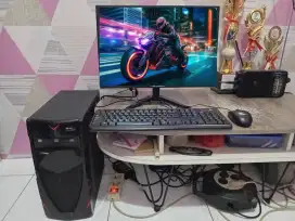 PC GAMING DESIGN + LCD + RAM 8 GB + HD 500 GB + GAMES FILM APP