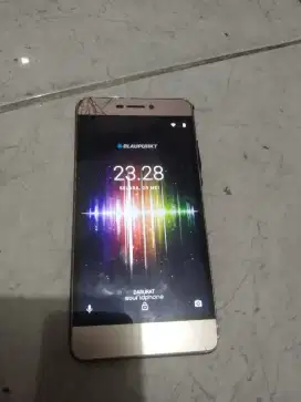 Hp merk blaupunk ram 2/32 sinyal 4G minus lcd retak sama casing