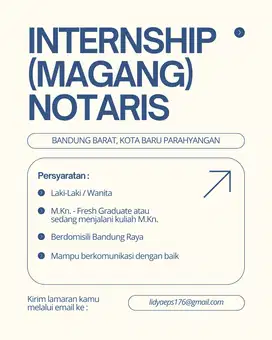 Membuka Lowongan Magang di Kantor Notaris