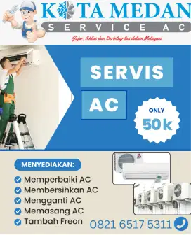 CUCI UNIT AC MURAH MEDAN