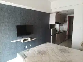 Sewa Apartemen Taman Sari Mahogany 1BR Bagus, Dekat Tol Karawang Barat