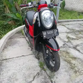 HONDA SCOOPY 2014 PLAT AB SURAT KOMPLIT!!