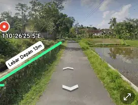 Tanah SHM Pekarangan Murah Cangkringan