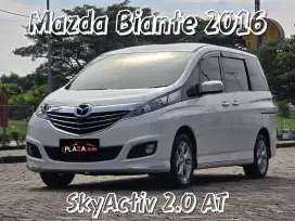 Mazda Biante 2016 SkyActiv 2.0 AT(Rawatan bengkel Resmi)