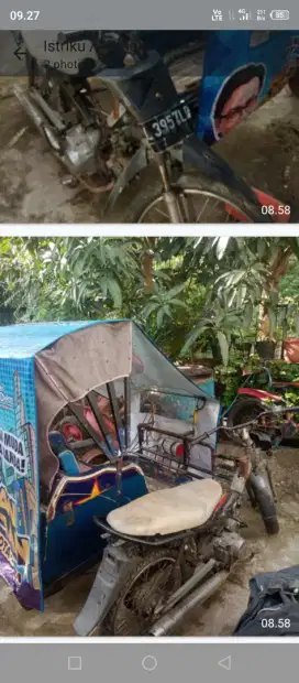 Jual Honda becak merk Supra