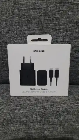TRAVEL ADAPETER SAMSUNG 45 WATT TYPE-C ORGINAL 100% SEGEL