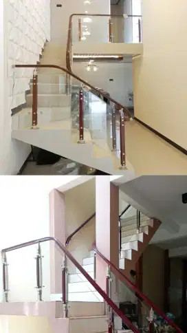 RAILING TANGGA UNTUK RUMAH DAN KANTOR