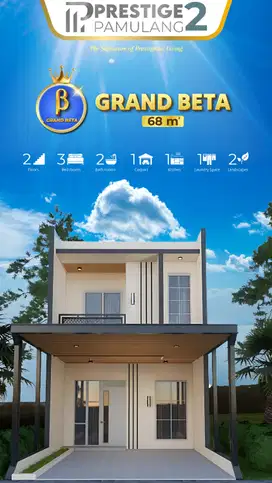 Prestige Pamulang 2 Rumah 2 Lantai 3 Kamar Tidur Pamulang