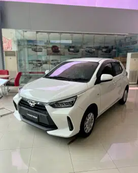 DP 7JT Agya G 1.2 Cvt Matic / Manual MT Kredit 2025 Warna Putih Hitam