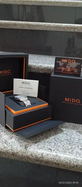 Jam Tangan MIDO TIPE M o38.43o.11.041.oo , 99.9% ORI bergaransi