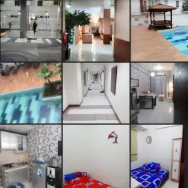 Dijual apartment city light 2BR  full furnis lh view pool