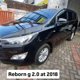 TOYOTA Kijang innova Reborn G 2.0 AT2018,kmsedikit,mulus nominus#Bms