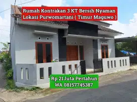 RUMAH PURWOMARTANI MURAH 3KT CANTIK MINIMALIS