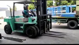 Di jual forklift Mitsubishi 7 ton th 2014