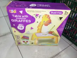 Mainan Anak Meja Projector Baterai