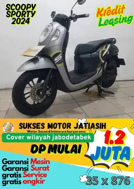 HONDA SCOOPY SPORTY 2024 BISA CASH DAN KREDIT