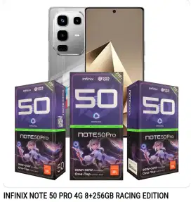 Infinix note 50 pro 4g 8/256 resmi indonesia