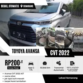 Avansa CVT 2022 A/T Silver