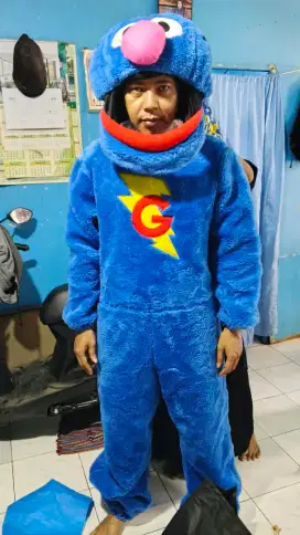 Costum Groovy in the Blue Baru