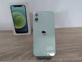 Jual iPhone 12 mini 64Gb iBox Fullset Green Hijau Malang 64