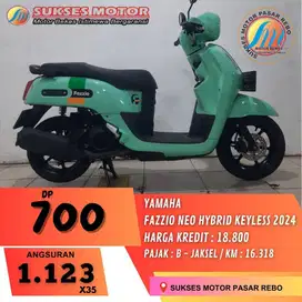 YAMAHA FAZZIO NEO TAHUN 2024 BERGARANSI, SIAP PAKAI, GRATIS SERVIS