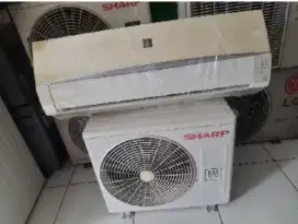 Jual AC second Sharp 1/2 PK harga sudah sama pasang