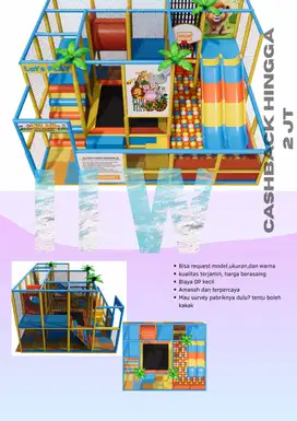 playground indoor ,mainan anak