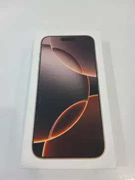 Iphone 16 Pro Max internal 1TB Desert Titanium Garansi iBox