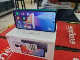 Redmi note 9 Pro Ram 8 /128 gb mulus no minus lengkap
