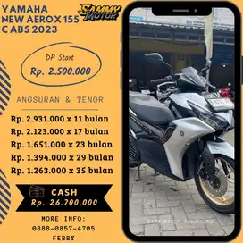 NEW AEROX 155 C ABS 2023 KM LOW