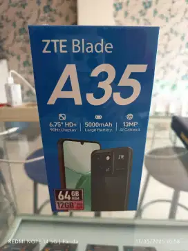 ZTE Blade A35  4+8/64gb baru garansi resmi bisa TT Kredit