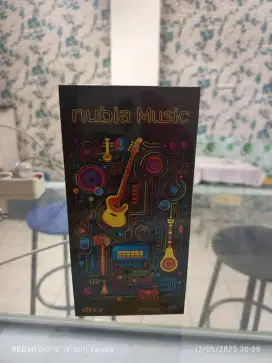 Nubia music 4+4/128gb  baru garansi resmi bisa TT Kredit