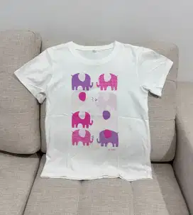 (KIDS) Kaos anak elephant gajah T Shirt Size L 9-10#CITT590 #lovecitta