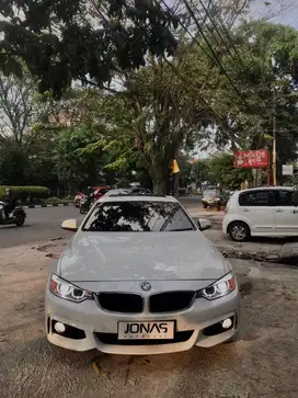 BMW 435i F32 coupe 2015 putih odo 24rb miles