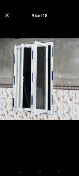 Jual kusen pintu jendela kaca aluminium plus pasang