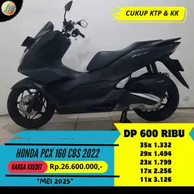 DP CUMA 600RIBU KREDIT HONDA PCX 160 CBS 2022 SEKEN BERGARANSI