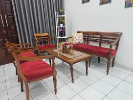 Kursi jati bekas