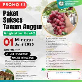 Promo pelatihan anggur