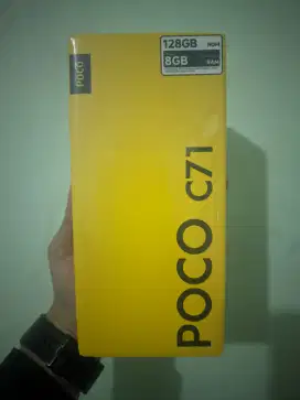 Poco C71 4+4/128 New Baru