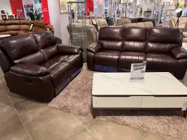 SOFA SET 3+2 SEATER PROMO CICILAN BUNGA RENDAH BEBAS 1 KALI ANGSURAN