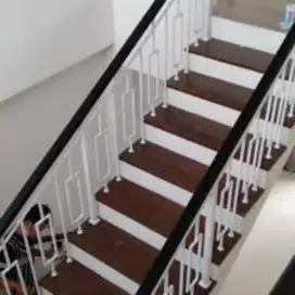 Railing tangga minimalis Teralis tangga