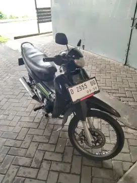 Kawasaki Blitz R 2005 ori HIJAU tinggal pakai minus pajak off (murah)
