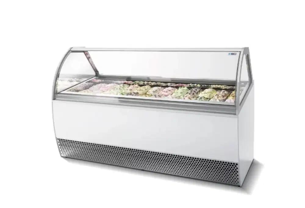 Ice cream/Gelato Showcase 18 Pan ISA Italy