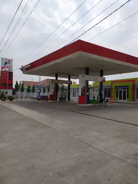 jual spbu pom bensin aktif strategis wates subang jawabarat